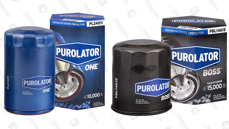$3 de descuento en los filtros Purolator ONE | Amazon | El descuento aparece al procesar el pedido$4 de descuento en los filtros Purolator BOSS | Amazon | El descuento aparece al procesar el pedidoGráfico: Shep McAllister